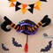 sANCHEZ; Outdoor Halloween Decorations Large Crashing Witch into Tree Hanging Decor; Category:Decor Garlands; Image:4